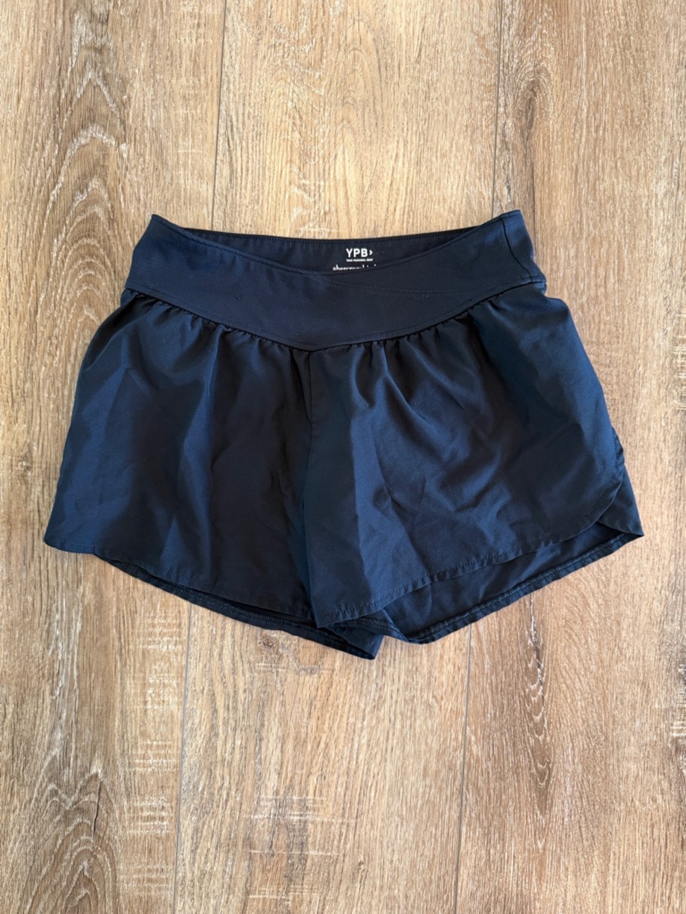 abercrombie kids Black Women's Athletic Shorts with Wide Waistband